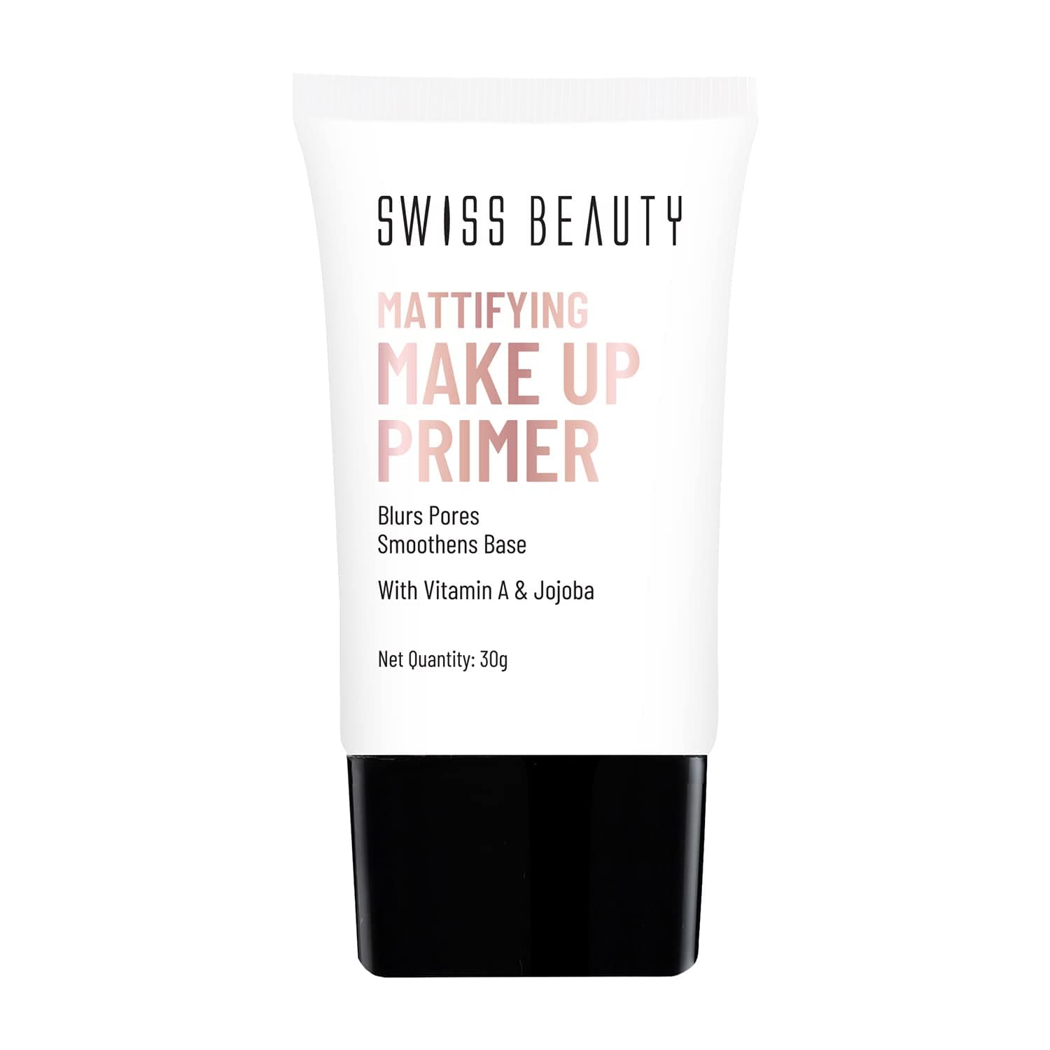 SWISS BEAUTY Makeup Primer Oil Free Mattifying Long Lasting Base, Shades, 30 ml