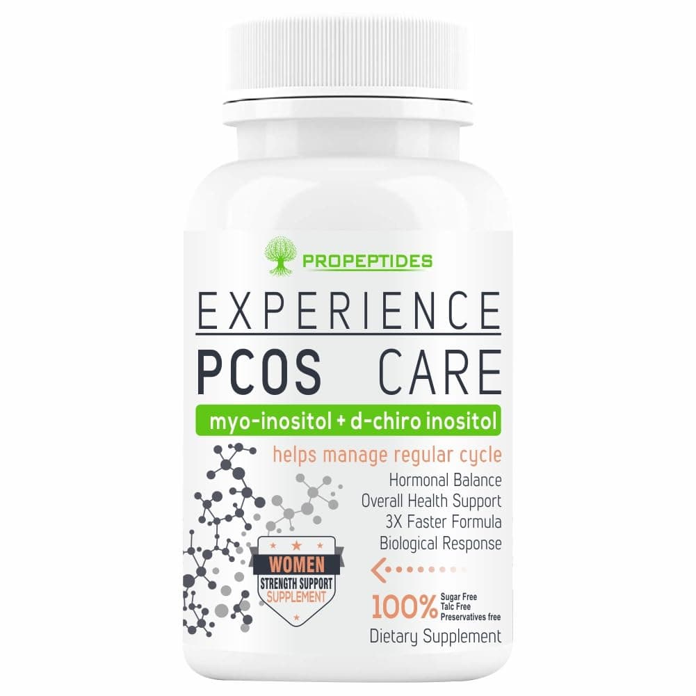 Propeptides Pcos Supplement for Women | Myo Inositol + D Chiro Inositol 60 Tabs