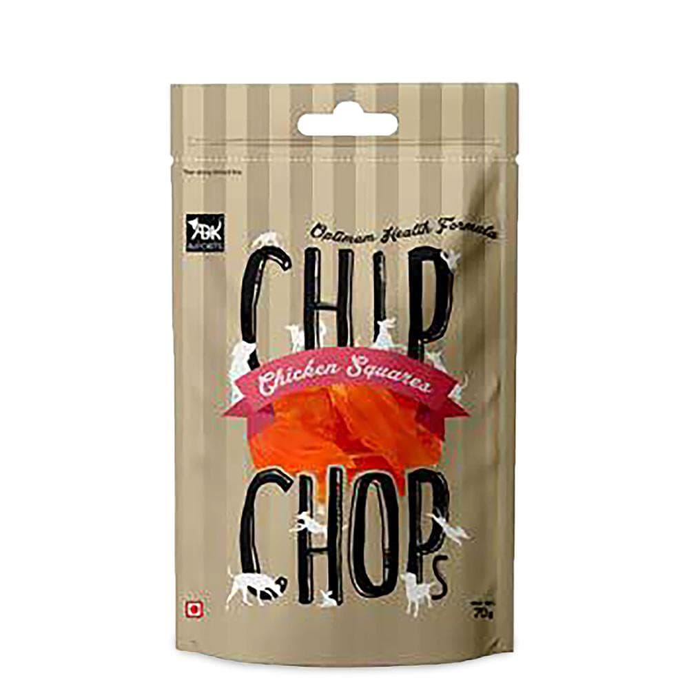 Chip Chops Dog Treats - Chicken Square - 70 g