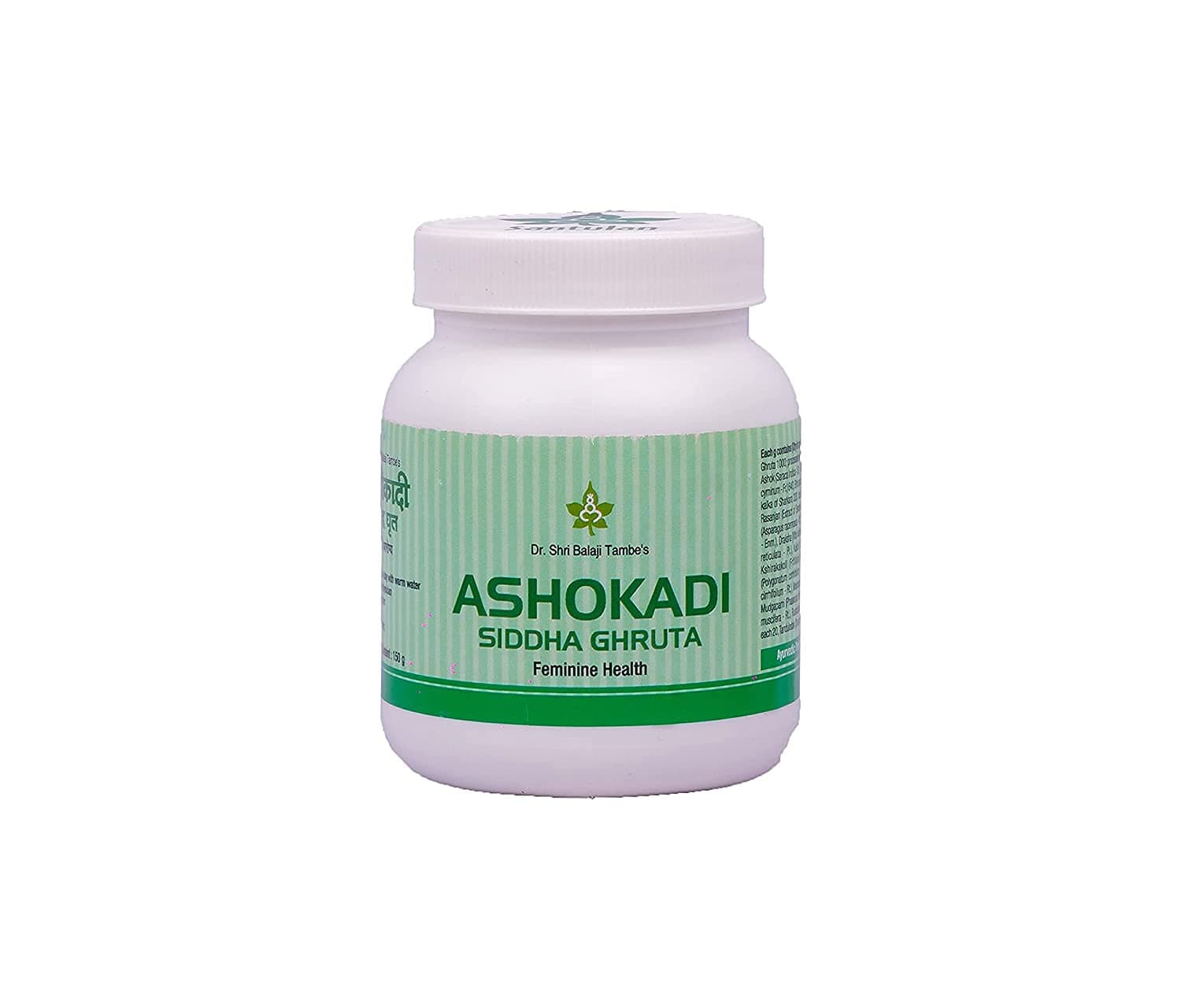 Santulan Ayurveda, Ashokadi Siddha Ghruta-150GM Each, (Pack Of 1), With Goodness Of Herbs Like Ashok and get Golden Oldie Herbs®, Sukanthi Pills-1gm