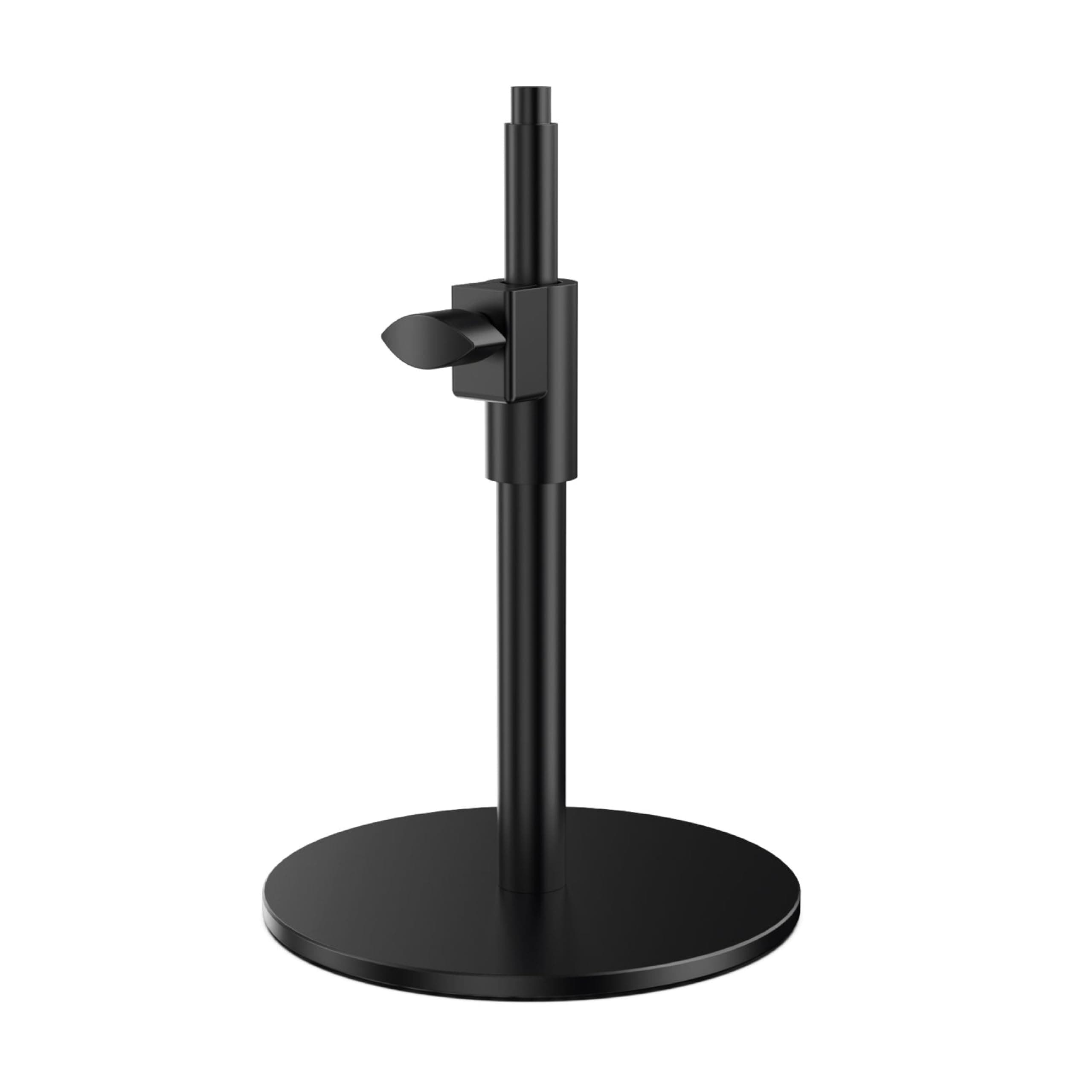 Audio Array Metal Mic Stand | Extendable height up to 22cm | Mic Stand For Table | Studio Sound Recording, Streaming, Podcasting, Singing | Stylish Sturdy Metal Design to last long, flat base | AA-26
