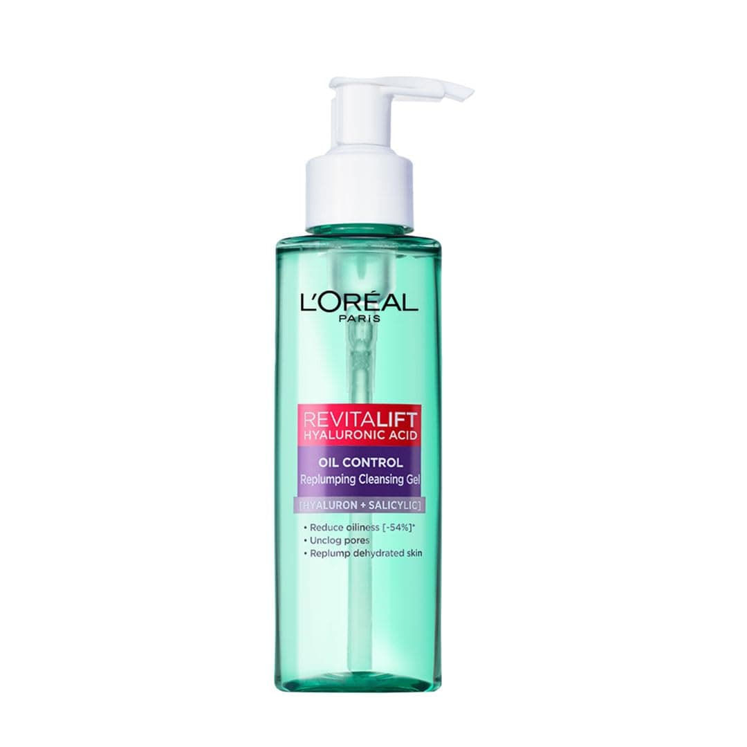 L'Oréal Paris Revitalift HA Oil Control Cleansing Gel, 120ml