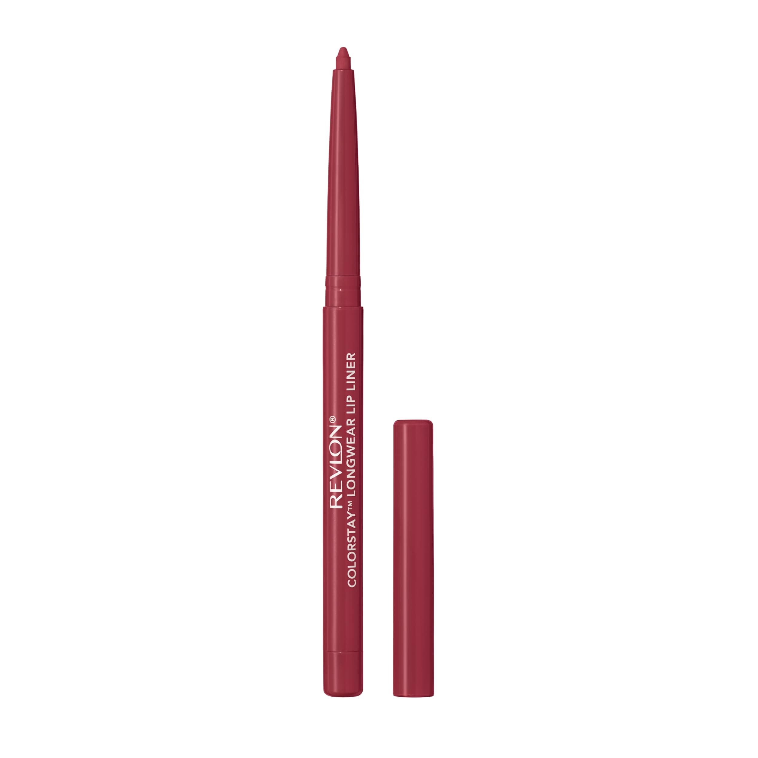 Revlon Colorstay Lip Liner Makeup with Built-in-Sharpener, Longwear Rich Colors, Smooth Application, 670 Wine