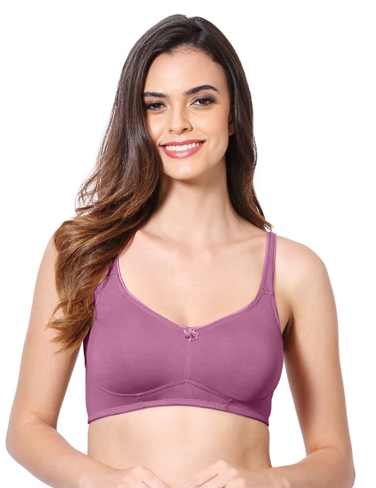 VSTAR _Bra Women_Justina_36_Rose - Cotton, Molded