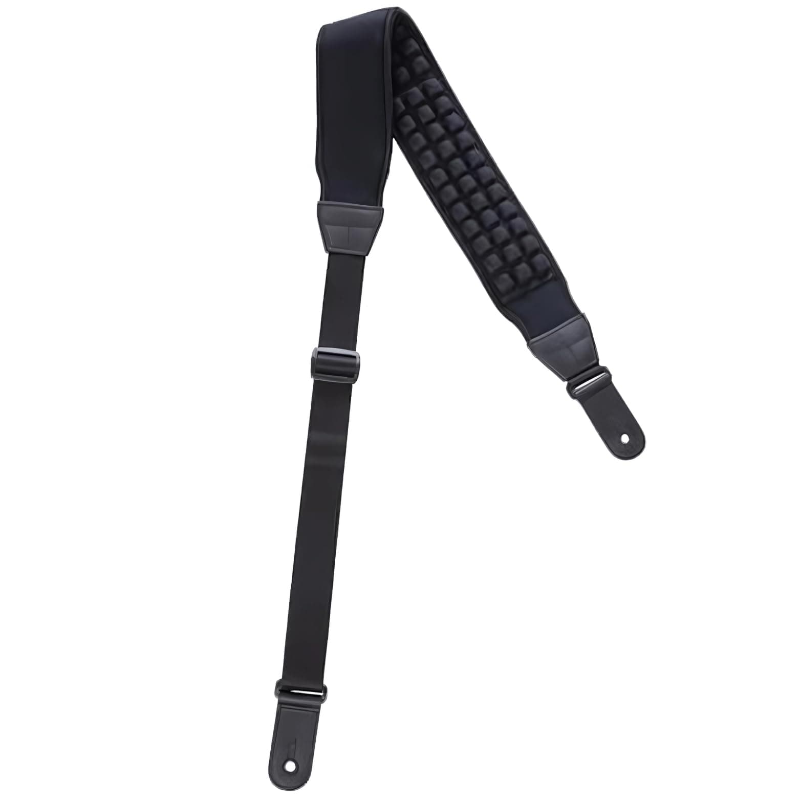 KLIQ AirCell Guitar Strap for Bass & Electric Guitar with 3" Wide Neoprene Pad and Adjustable Length from 46" to 56"