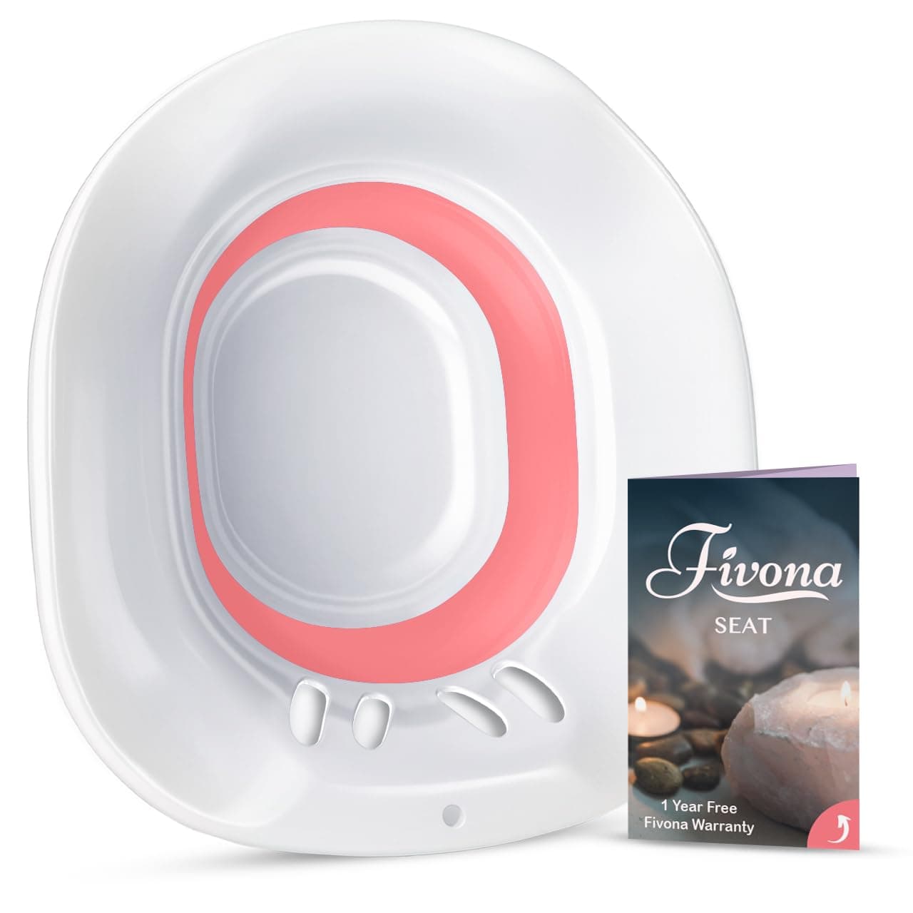 Premium Quality Foldable Sitz Bath Seat for Soak and Yoni Steam | Ideal for Postpartum Care and Hemorrhoids Treatment | Perineal Soaking and V Steaming | Anti Spill Expandable Design | Universal Fit