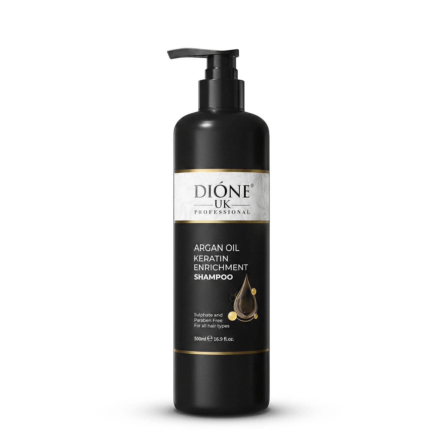 DIONE UK Keratin Enrichment Hair Shampoo (500 ML)