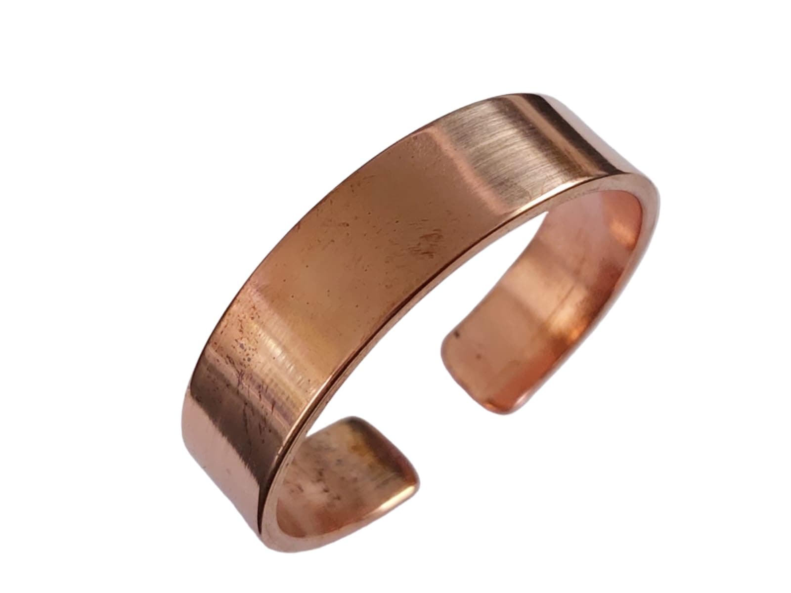 Streetsoul Pure Copper Kada Solid Nepaliya Copper for Astrology & Ayurveda One Size For Men