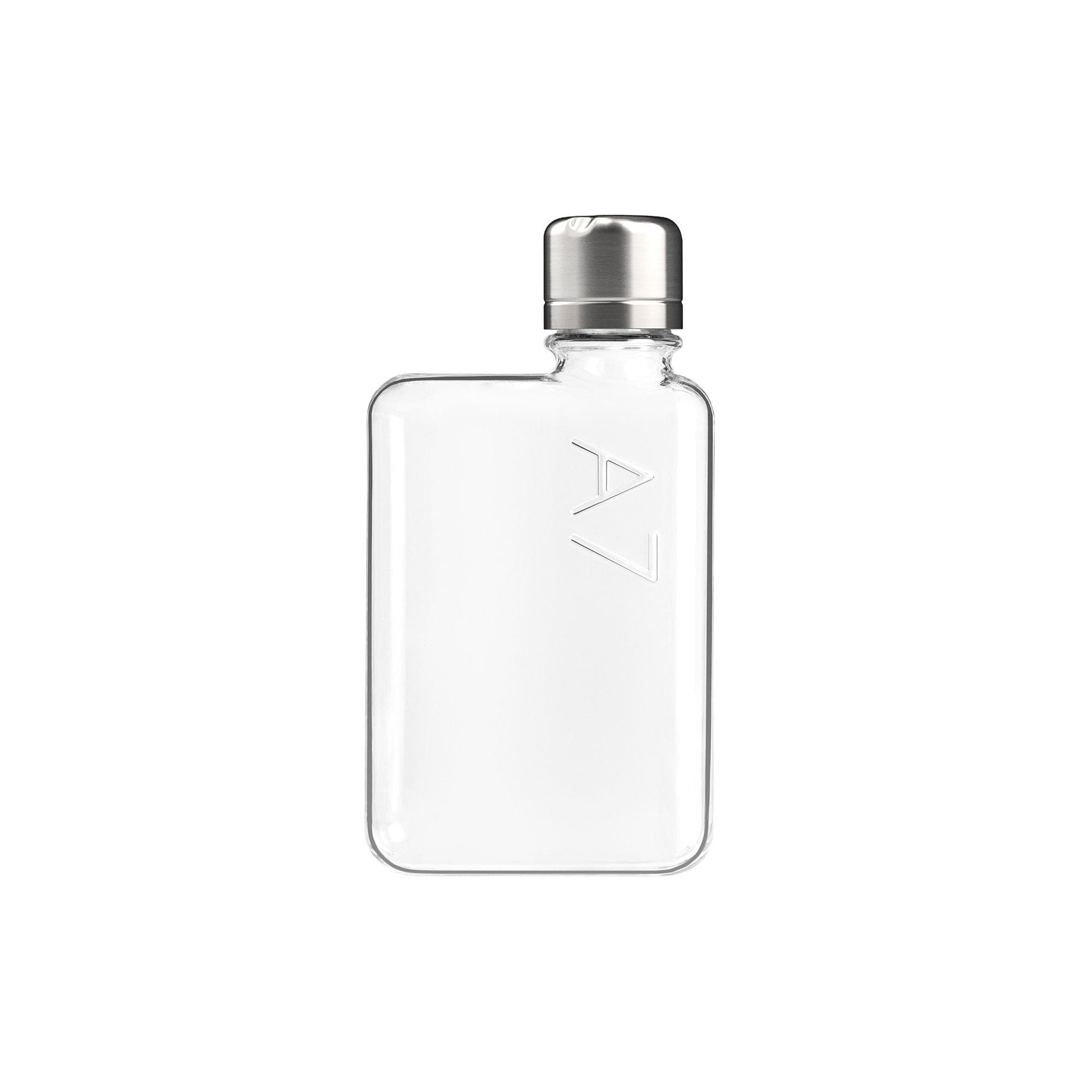 memobottle A7-6oz (180ml) Slim Flat Water Bottle| BPA-Free Tritan | Leakproof & Reusable | Ultra-Compact | Stylish Minimalist Design | Space-Saving | Fits in Pockets, Purses & Backpacks