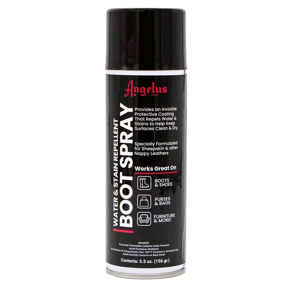 Angelus Brand Boot Spray - Formulated for Sheepskin articles 5.5 oz