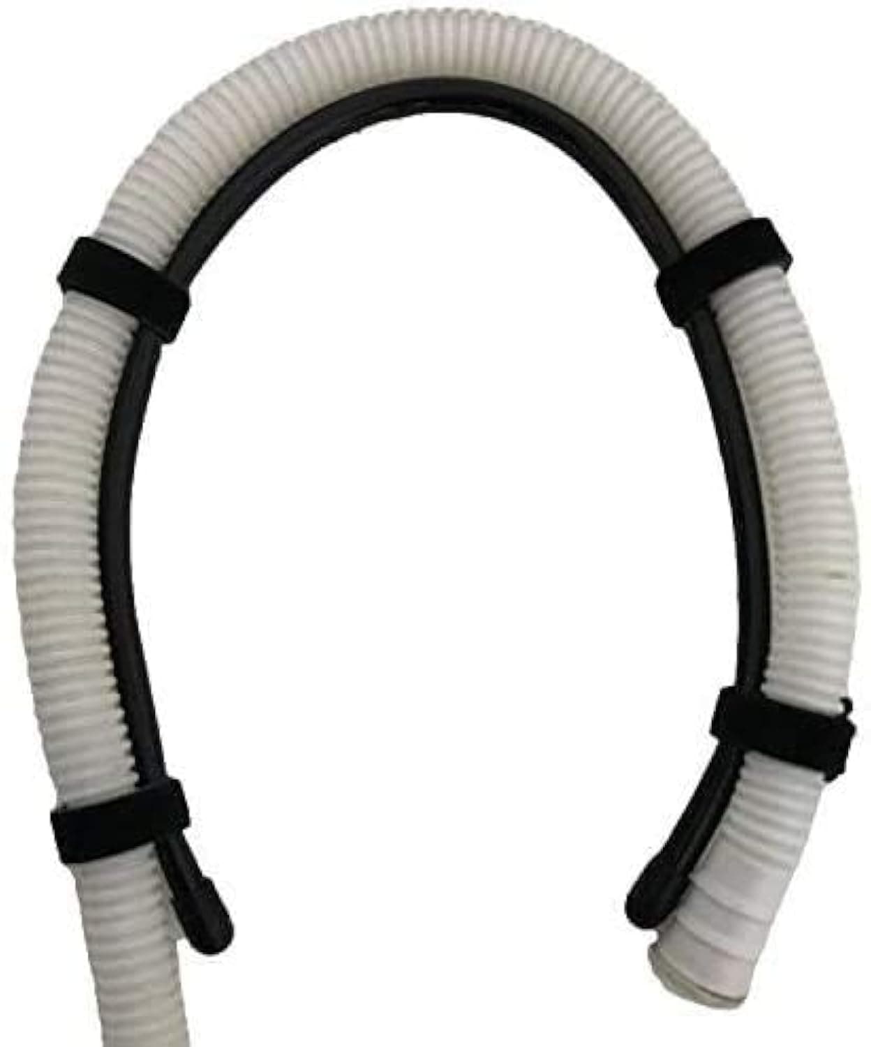 Pmsanzay Universal Adjustable Shape Drain Hose Guide Assembly Fits All Drain Hose, Flexible Laundry Tub Washing Machine Discharge Hose Clip Hose Holder - You can Mold it to fit Your Needs.