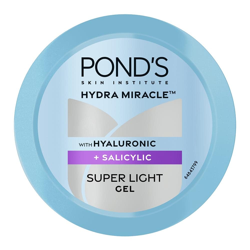 Ponds Hydra Miracle Super Light Gel with Hyaluronic Acid & Salicylic - 200g