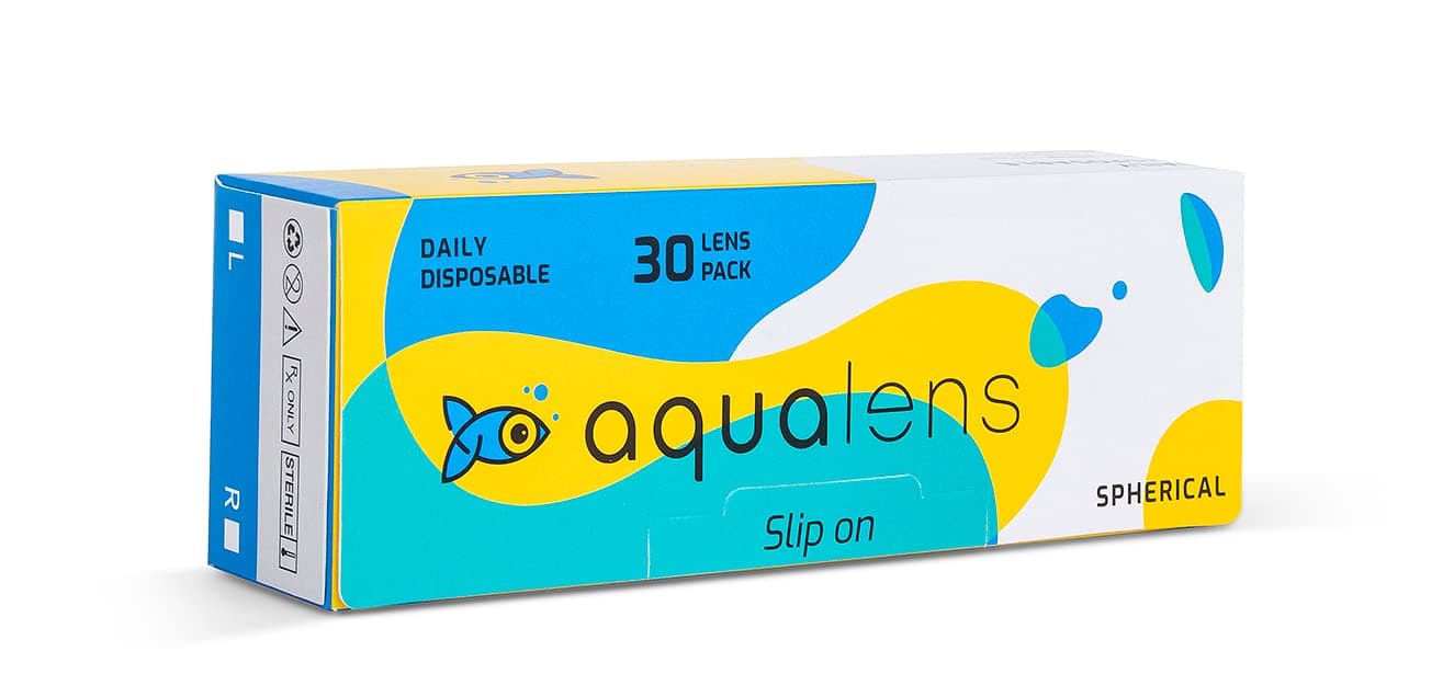 Aqualens Daily Disposable Contact Lenses - (30 Lens/Box) (-5.25)