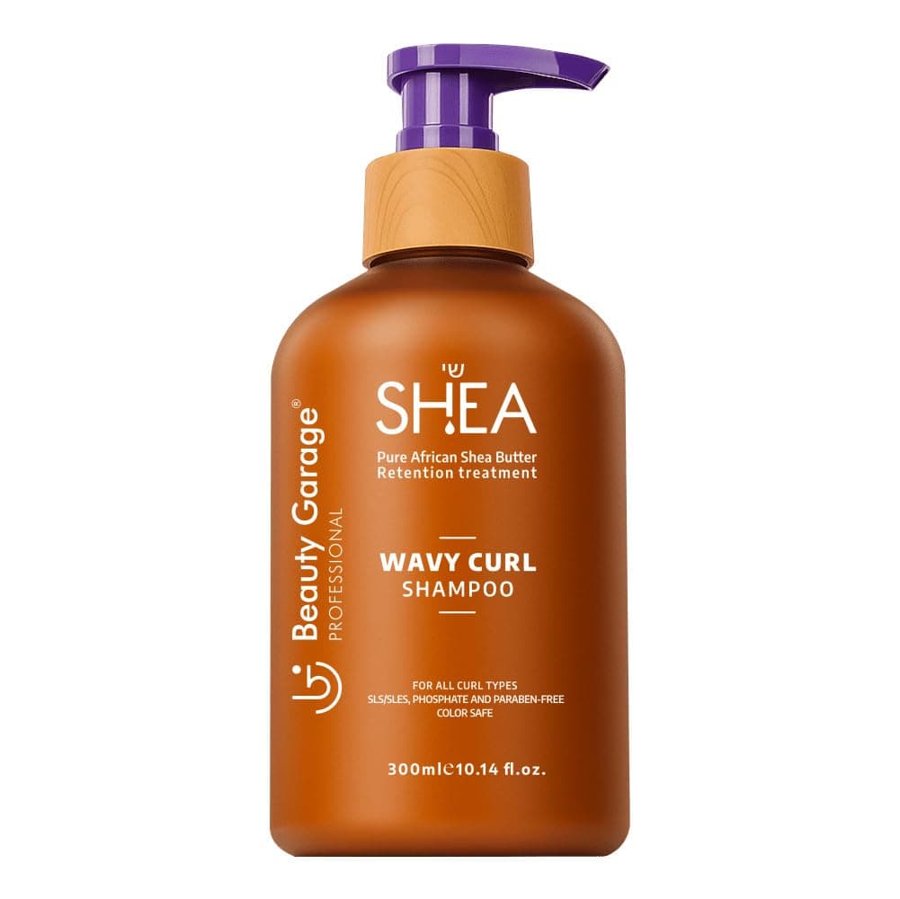 Beauty Garage Shea Retention Wavy Curl Shampoo 300ml