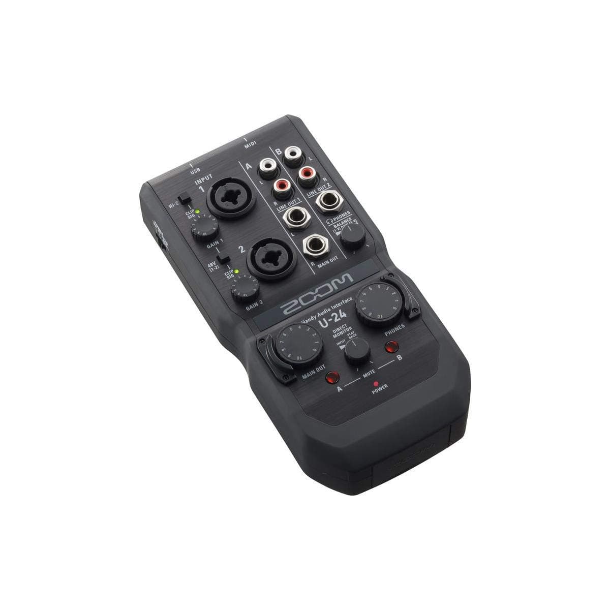 Zoom U-24 Channel Audio Interface