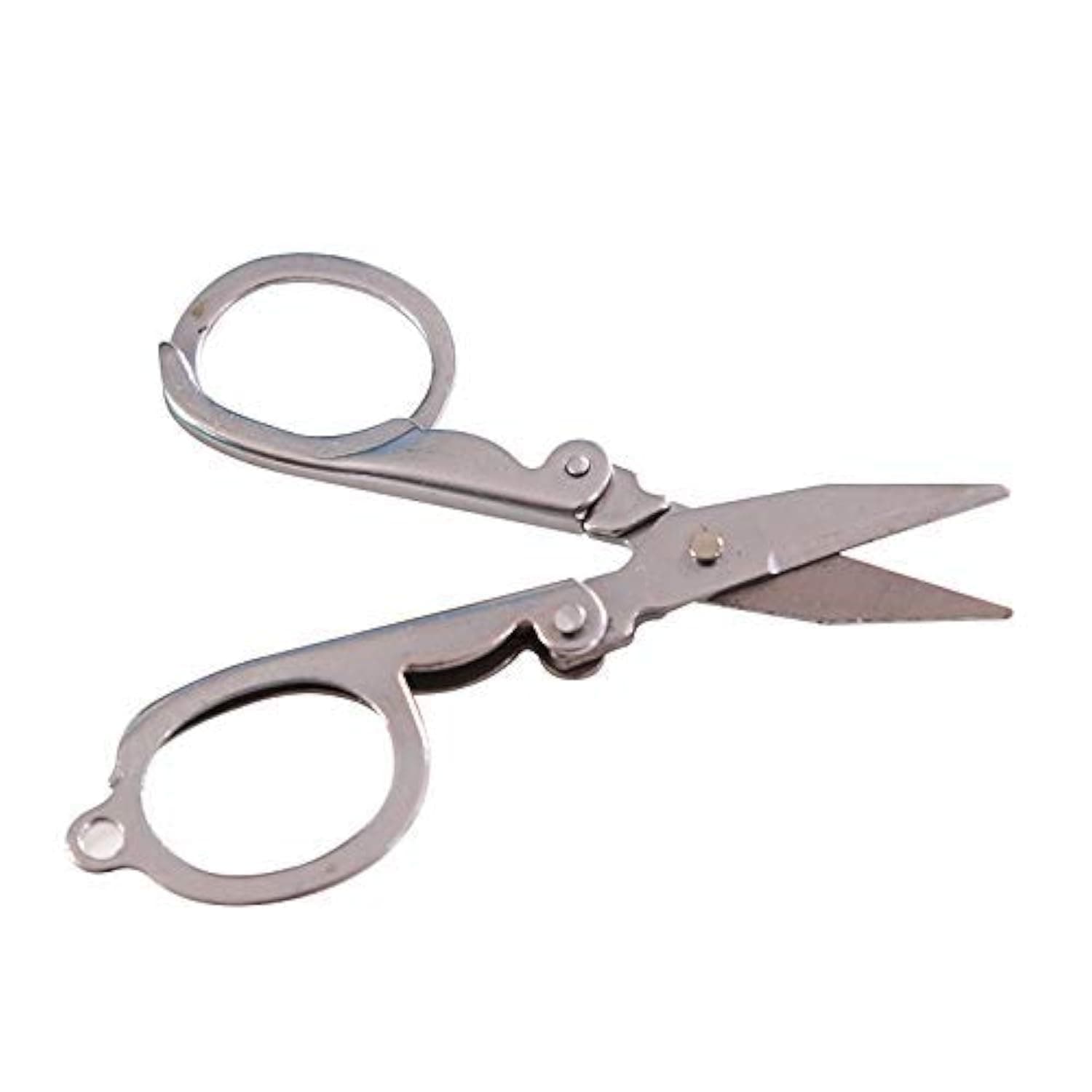 Shri Kanth Art® Small Size Folding Cutting Scissor for Paper Cutting, Eyebrow and Beard Trimming