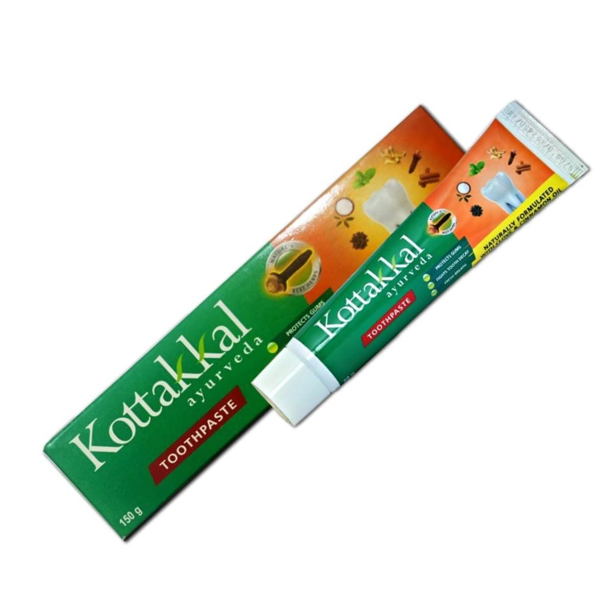 Kottakkal ayurveda® Toothpaste Combo Pack 150g (Pack of 2) + 50g (Pack of 2)