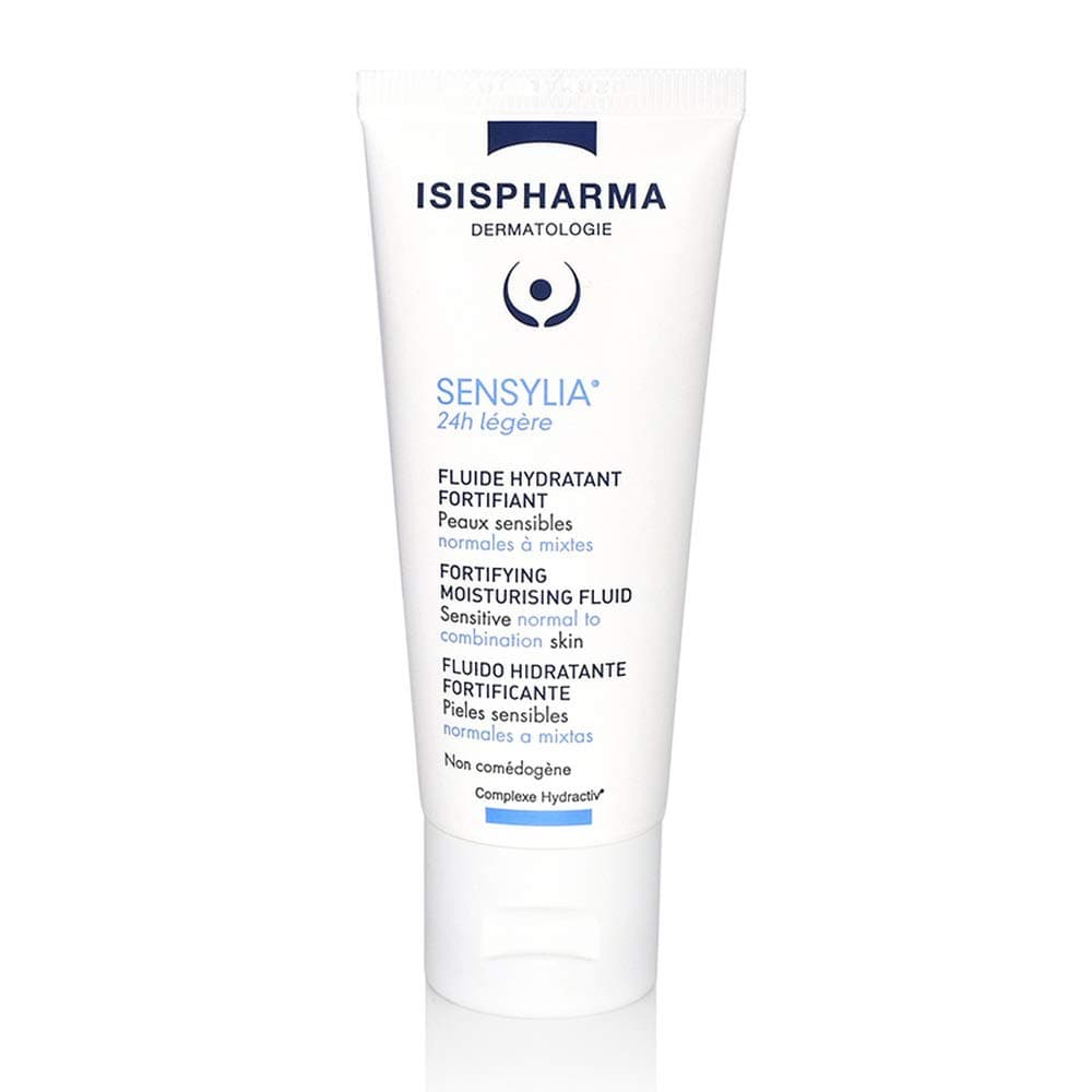 ISISPHARMA SENSYLIA 24h Legere Fortifying Moisturizing Fluid for Sensitive, normal to combination Skin - 40ml