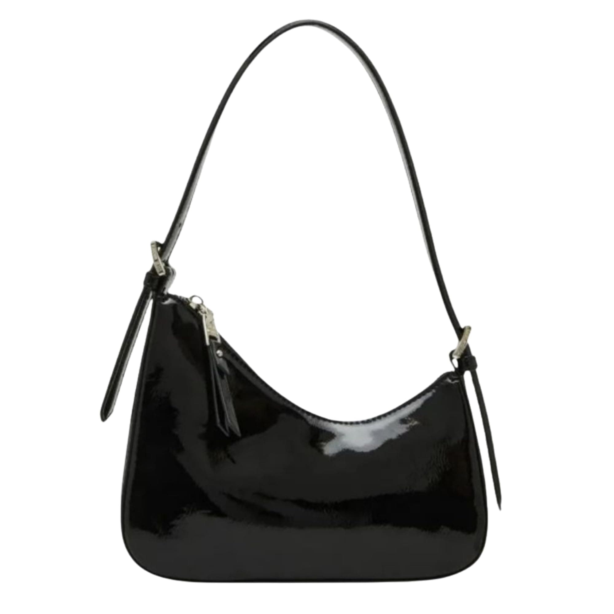 HaveGlam Cherry Half Moon Stylish Small Shoulder Handbag for Daily Use, Travel & Shopping, Phone Purse with Adjustable Strap – Lightweight Casual Trendy Bag for Ladies & Girls