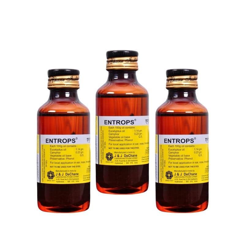 J & J DeChane - Entrops 100ml Oil - Pack of 3