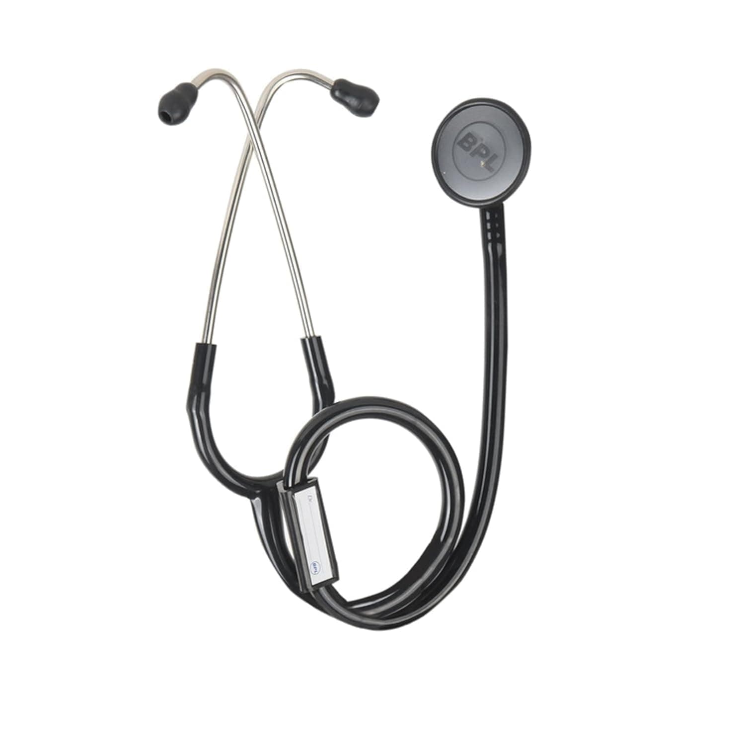 BPL Medical Technologies ST-01 DIA Cast Adult Chest Piece Stethoscope|High Acoustic Level, Versatile Chestpiece for Adult & Pediatric Use|Medical Instrument for Auscultation - Black