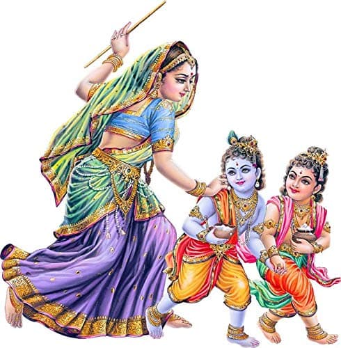 Rangoli Large Wall Sticker Multicolor Vinyl 50 or 70 CM Pack of 1