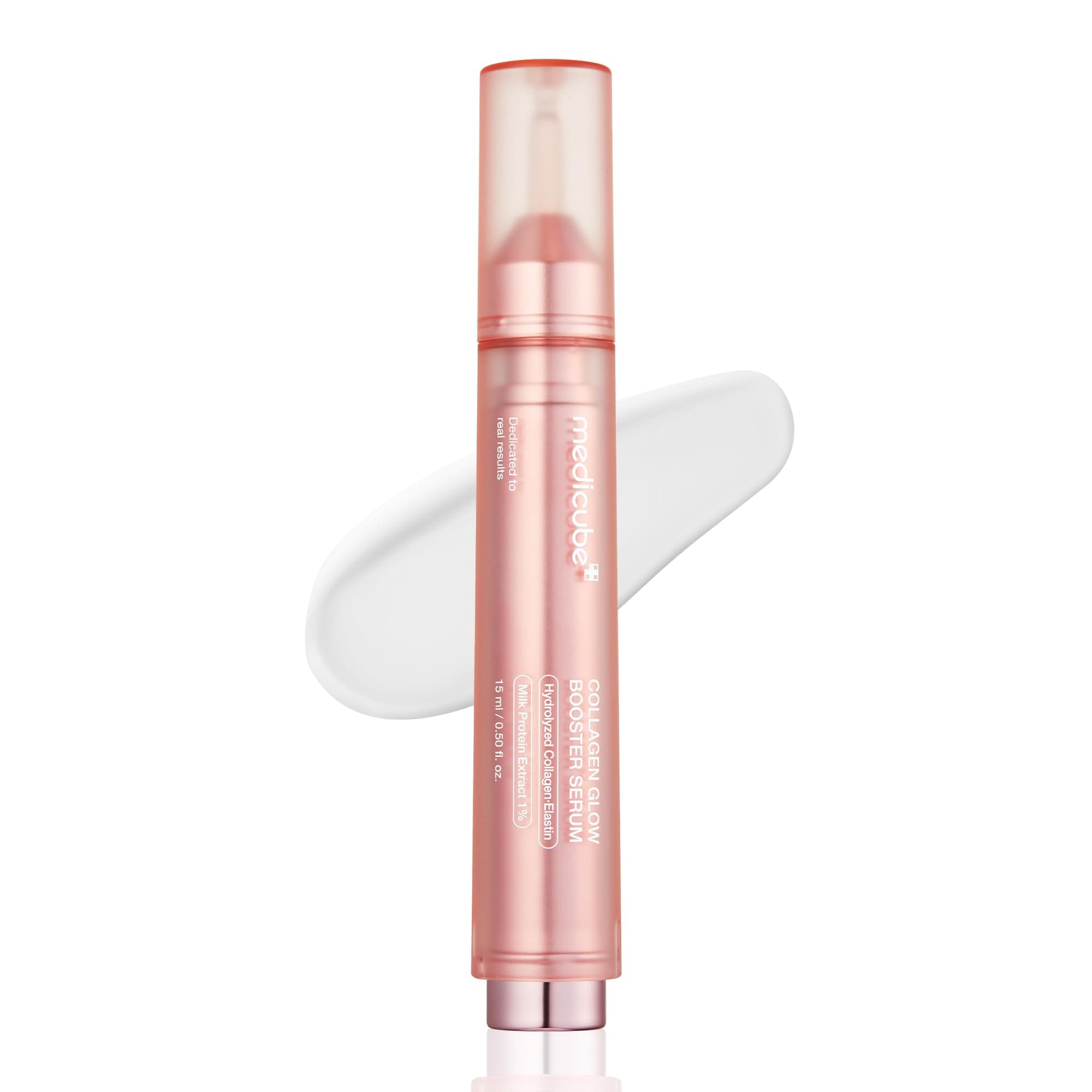 Medicube Collagen Glow Booster Serum, Purunto Collagen, Blended, Vibrant Skin, Ultra Dry Skin Serum, 15ml
