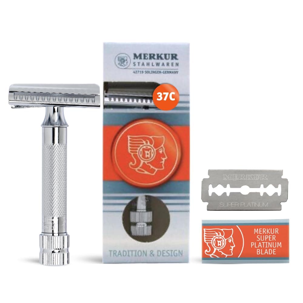 MERKUR Slant Bar MK-37C, Double Edge Safety Razor
