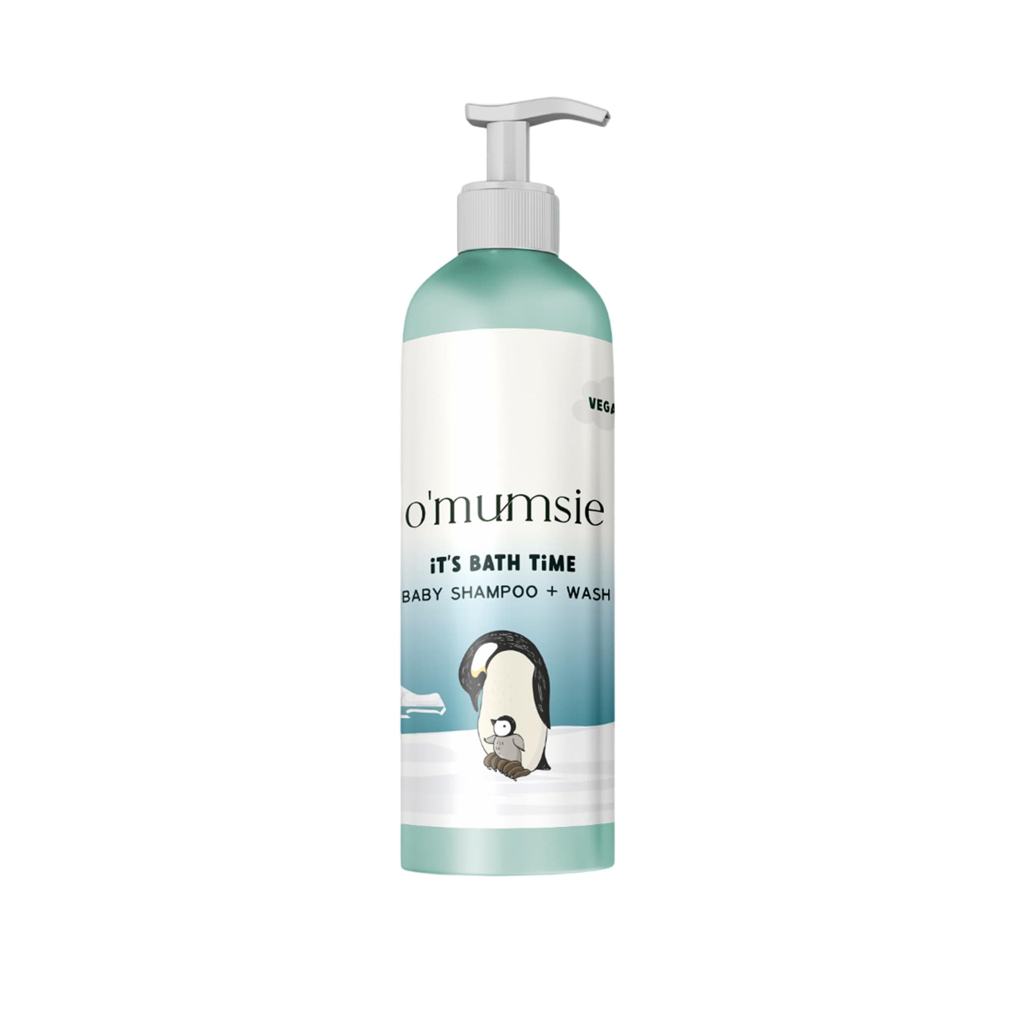 Omumsie- Bathing Baby Shampoo + Wash | Tear Free Formula for Babies | Super moisturising for Normal to Sensitive Skin | 250 Ml | Pack of 1