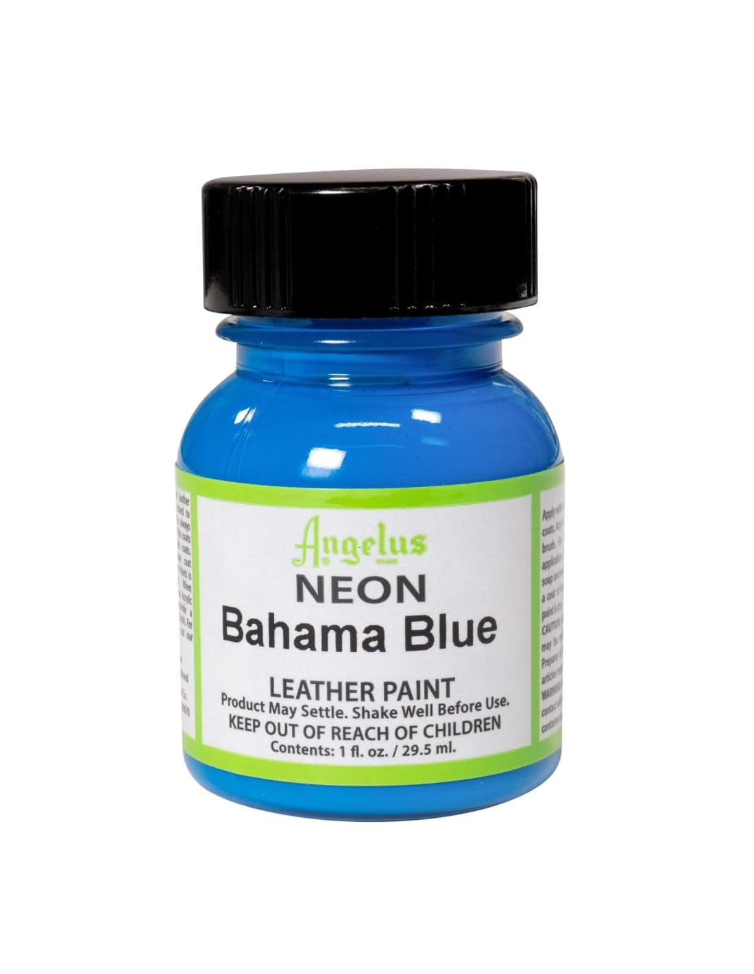 Angelus Angelus Leather Paint 1 Oz Neon Bahama Blue