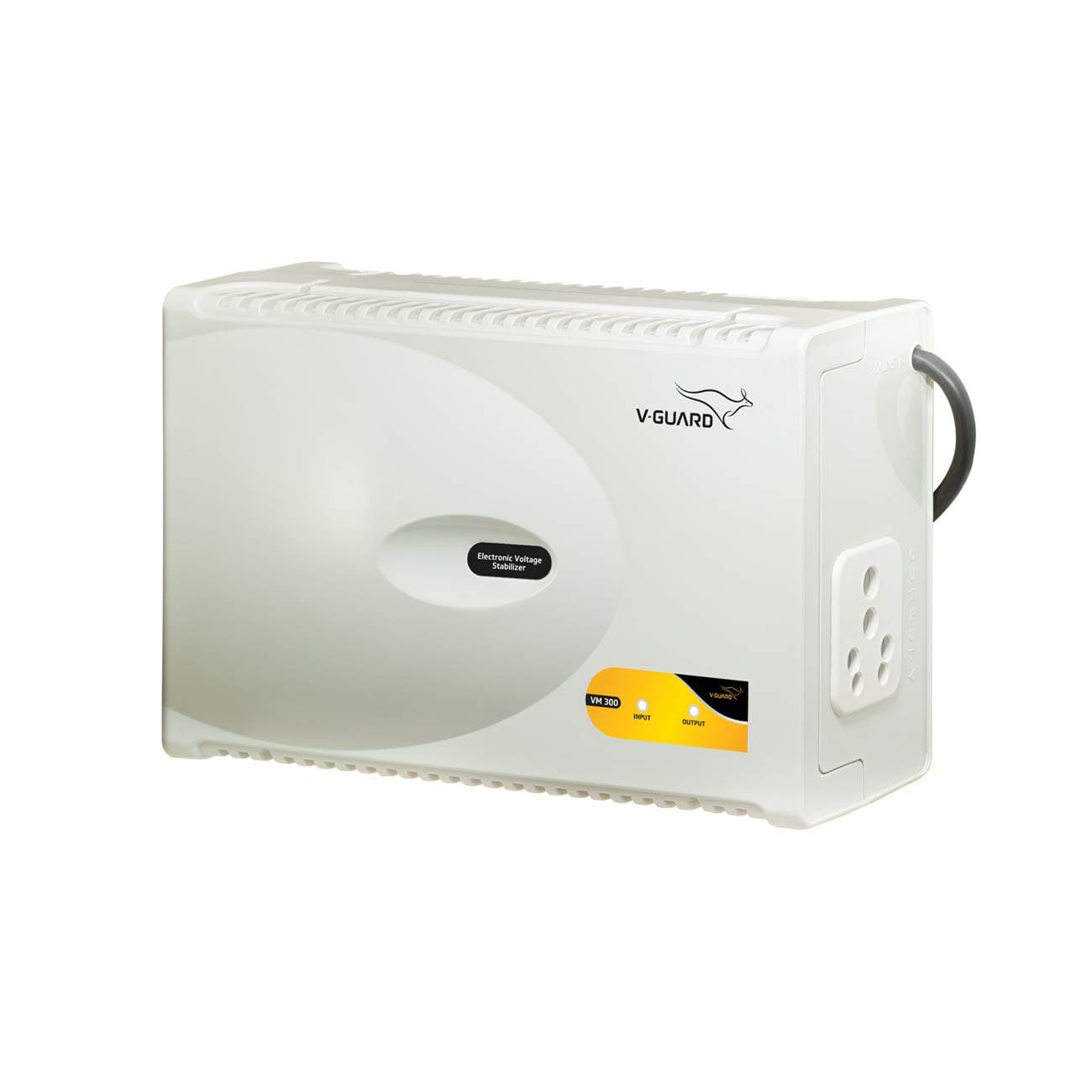 V-Guard VM 300 Voltage Stabilizer for Microwave Oven, Treadmill (Grey), Corded Electric