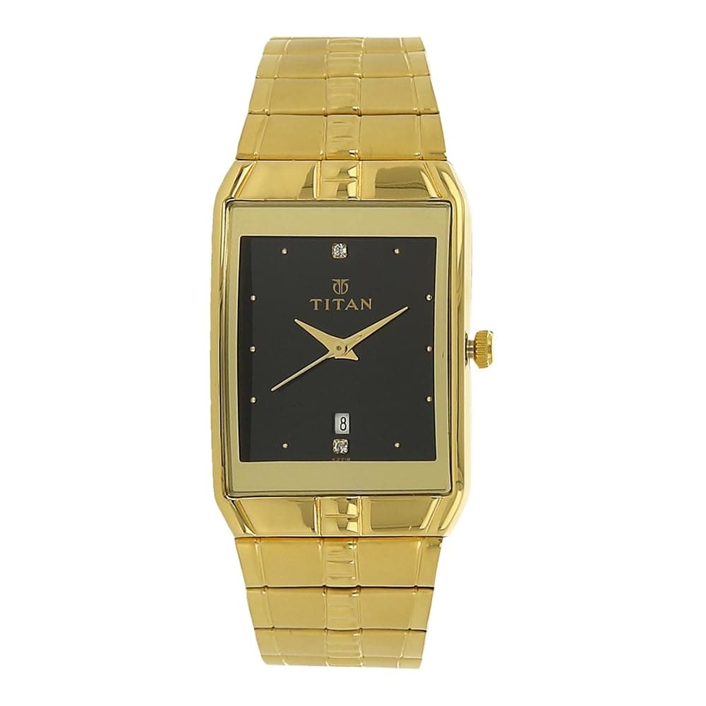 Titan Karishma Analog Black Dial Men's Watch -NM9151YM05 / NL9151YM05/NP9151YM05
