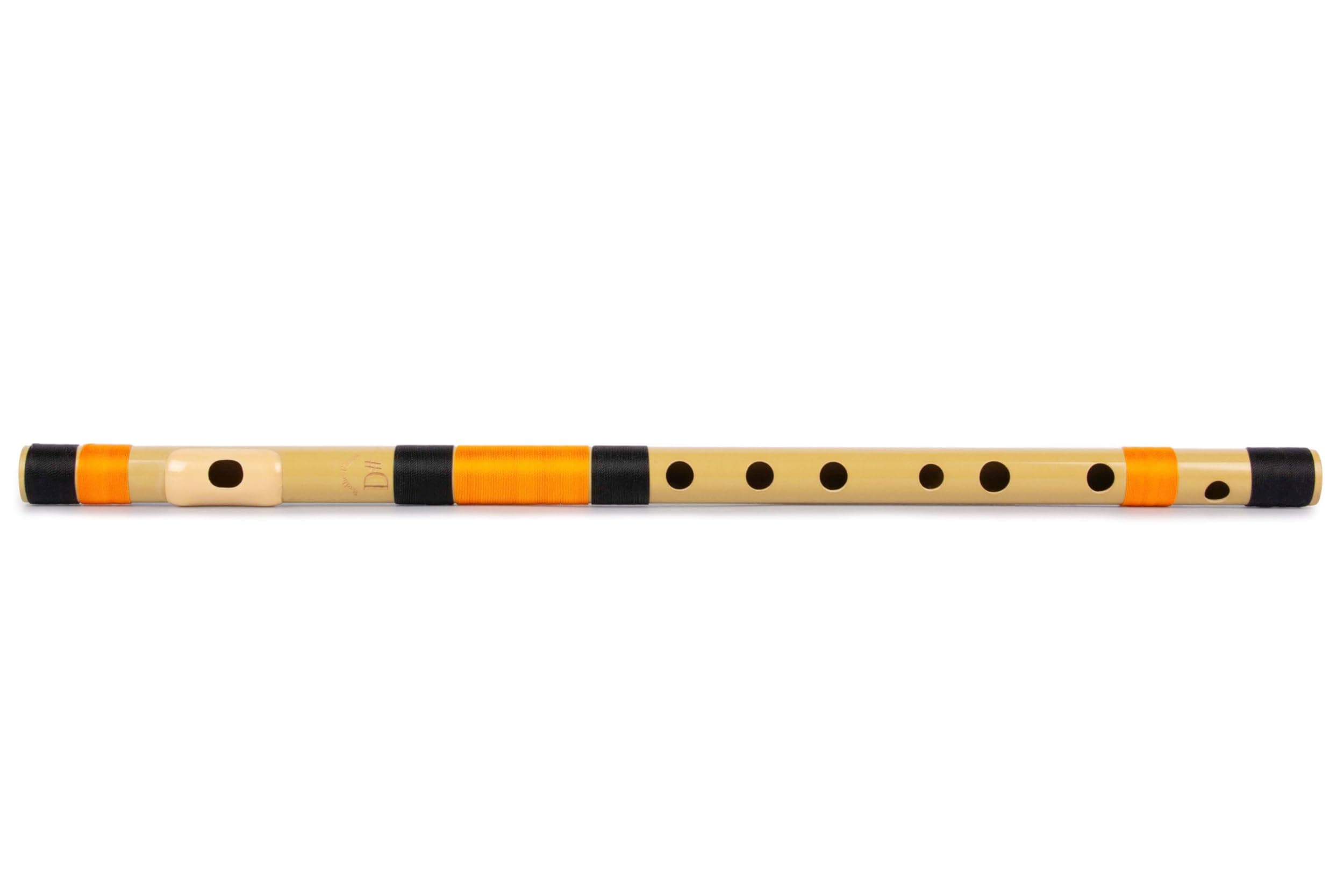Radhe Flutes | PVC Fiber | D Sharp Bansuri | Middle Octave | Right-Handed (16 Inches) – Durable Flute with Velvet Cover, Crack-Resistant, Beginner Course
