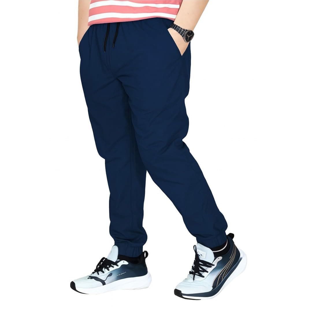 IDB Patloonkari Joggers for Men | Comfortable Track Pants with Cross Pockets