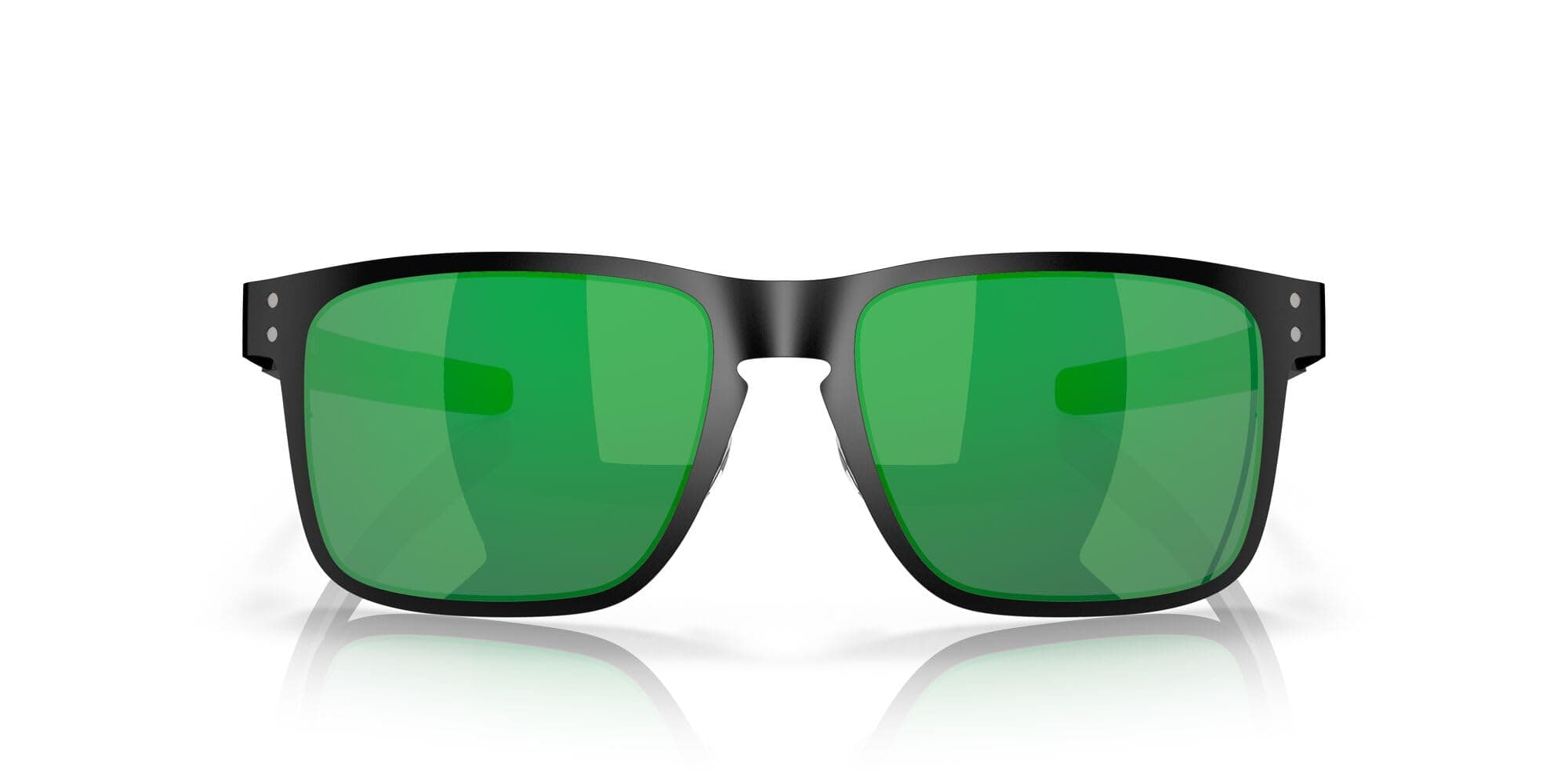 Oakley Men UV Protected Green Lens Square Sunglasses - 0OO412341230455