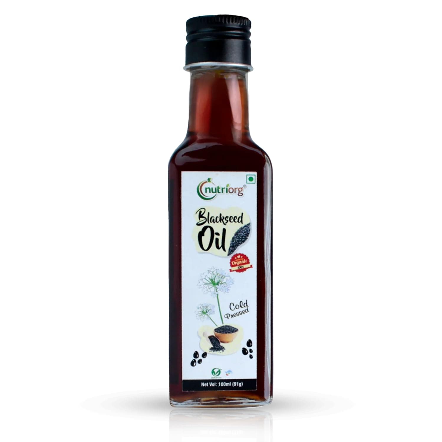 Nutriorg Black Seed Oil - 100 Ml