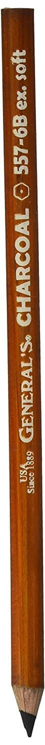 Charcoal Pencils 2/Pkg-6B