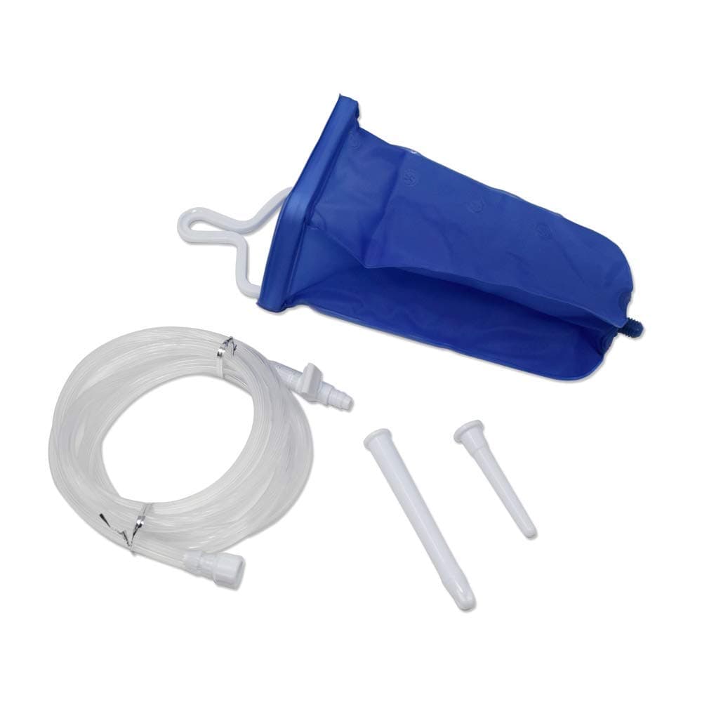 IS IndoSurgicals Collapsible Enema Kit for Home and Travel