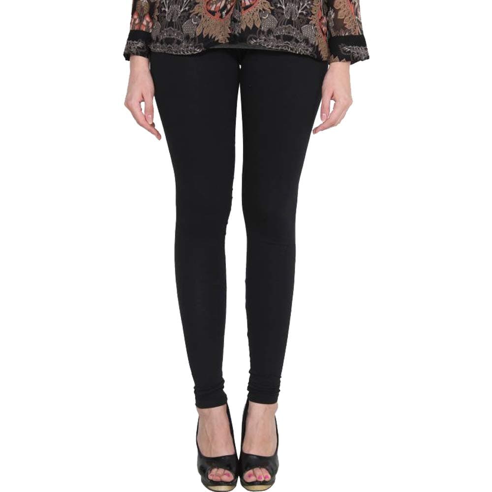 Shafista Women Regular Fit Cotton Stretchable Churidar Leggings (Size-3XL)