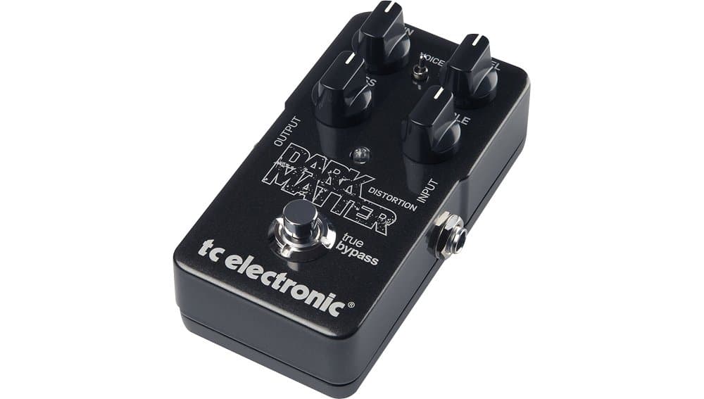 TC Electronic Dark Matter Distortion Effect Pedal, Black