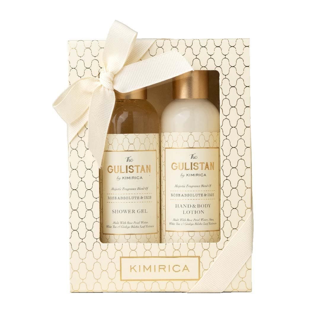 Kimirica Gift Set The Gulistan duo Bath Kit For Women's & Men's|Luxury Self Care Kit For Wife, Husband, Girlfriend & Boyfriend|Set of 2