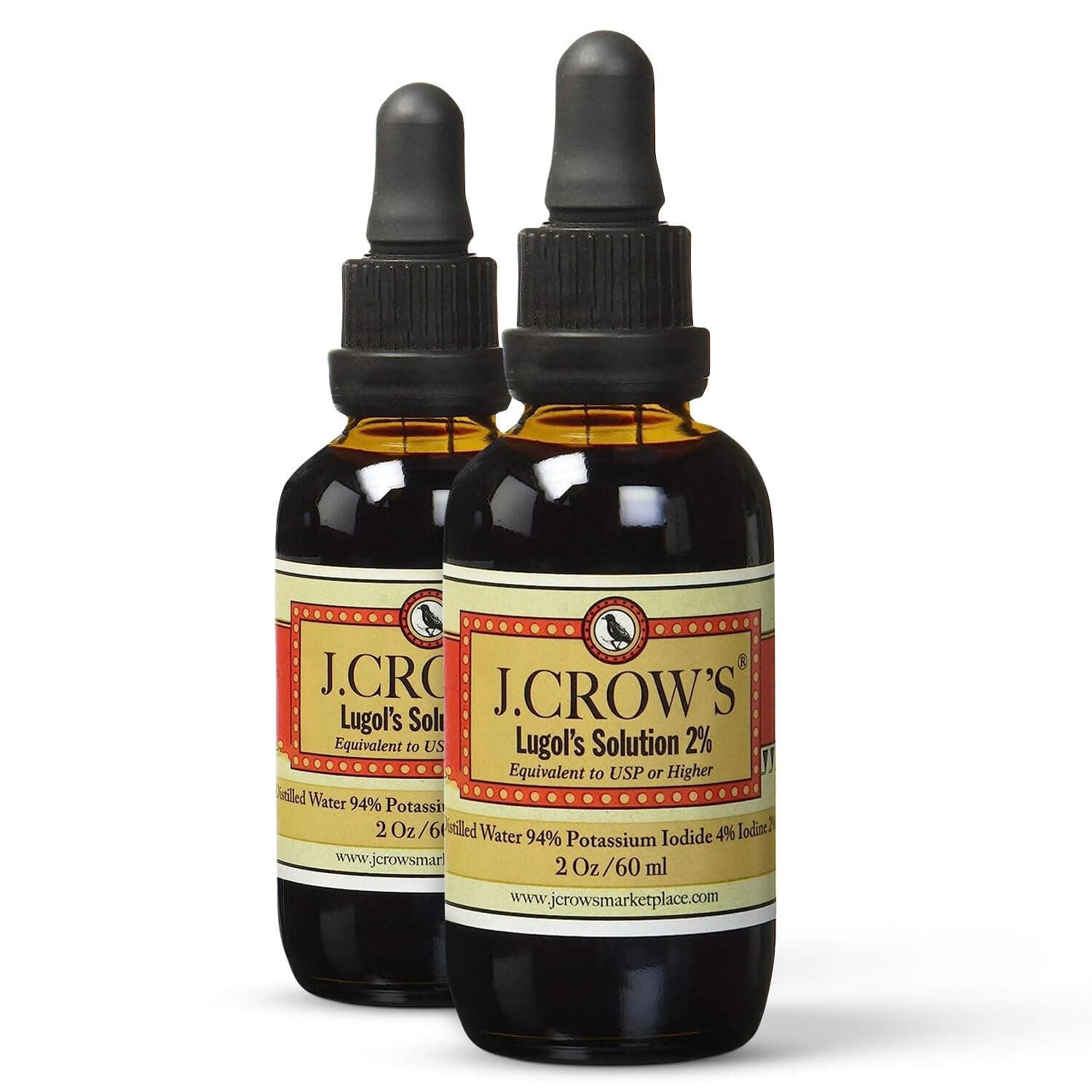 Lugol's Iodine Solution(2 oz.) Twin Pack(2 bot.)