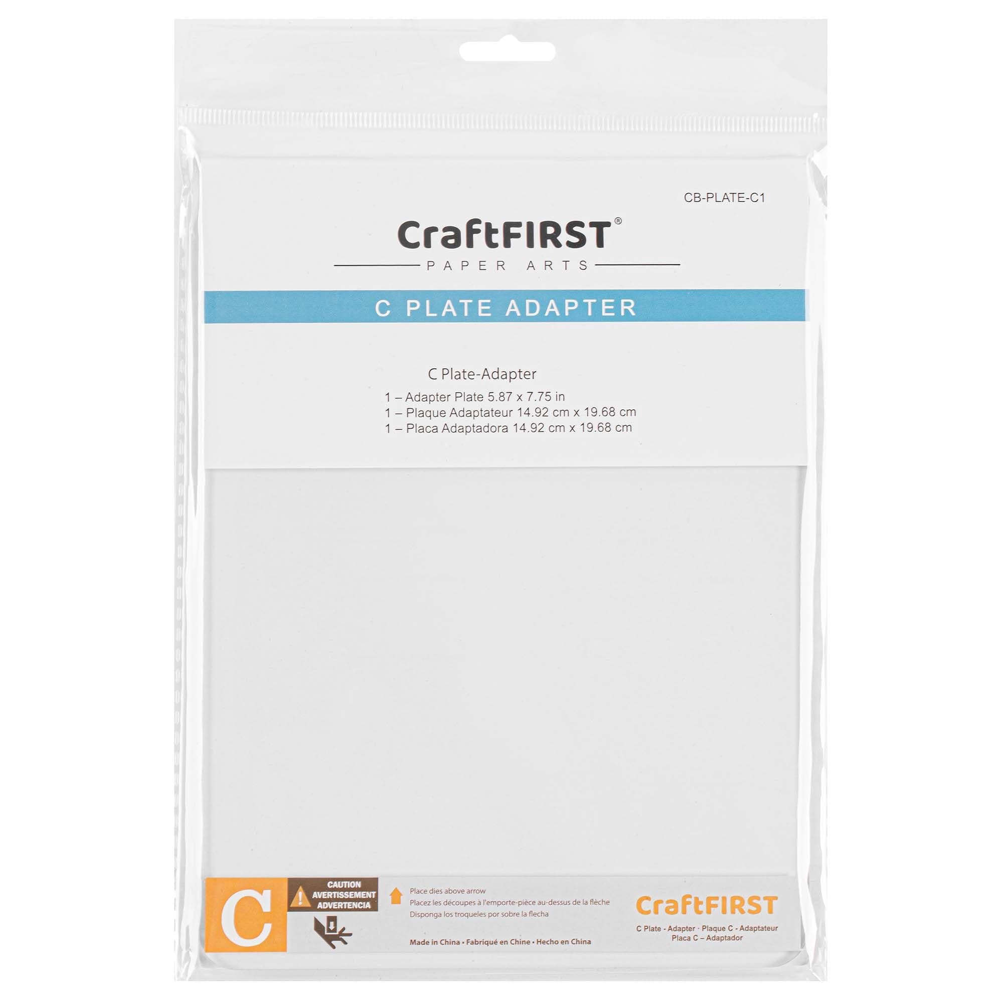 CraftFIRST C Adaptor for Cuttlebug Machine 5.87 x 7.75