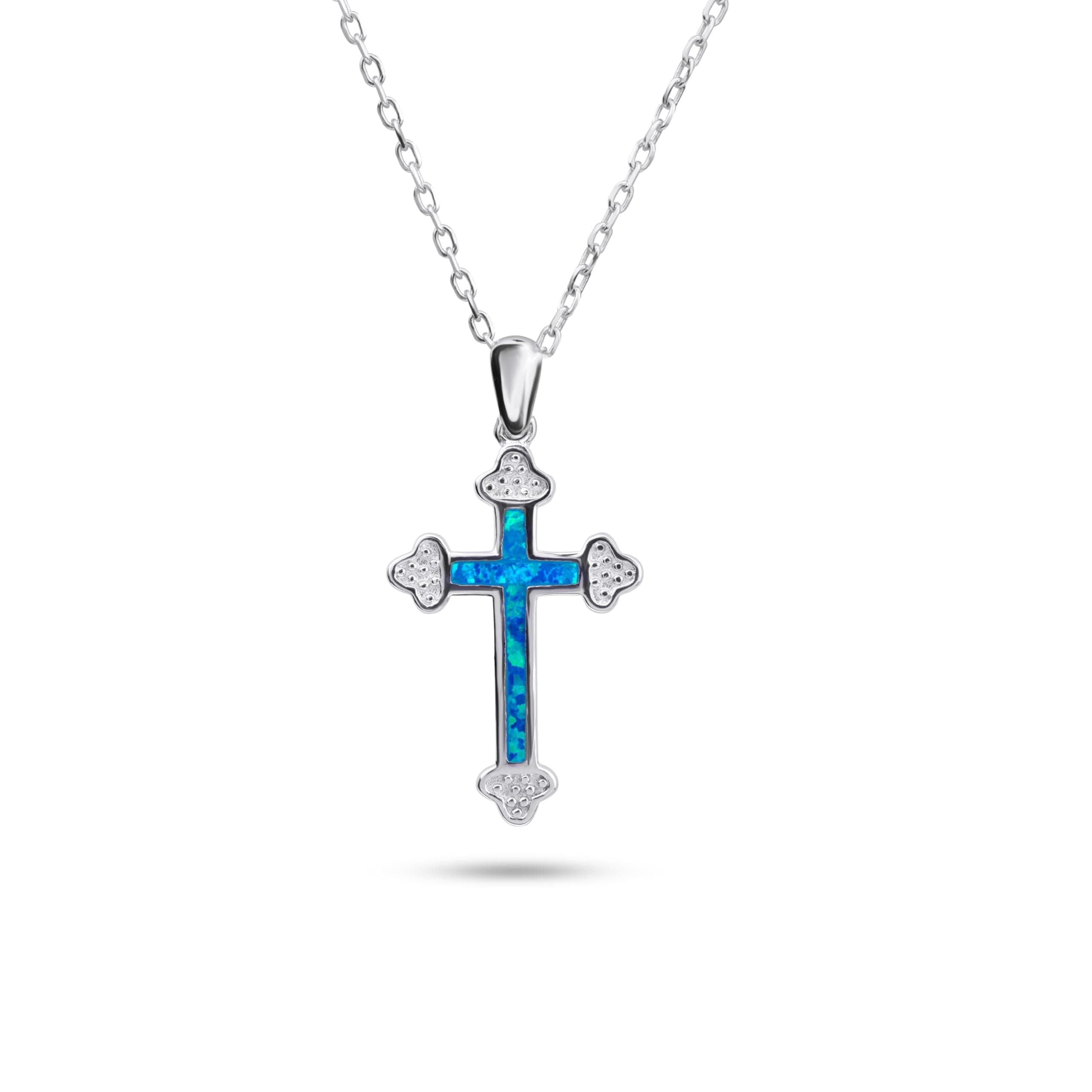 Nistra 925 Sterling Silver Crown of Crosses Necklace |Gifts for Wife & Girlfriend |Elegant Luxury Jewellery for Women & Girls |Chain & Pendant |With 925 Stamp & Certificate of Authenticity