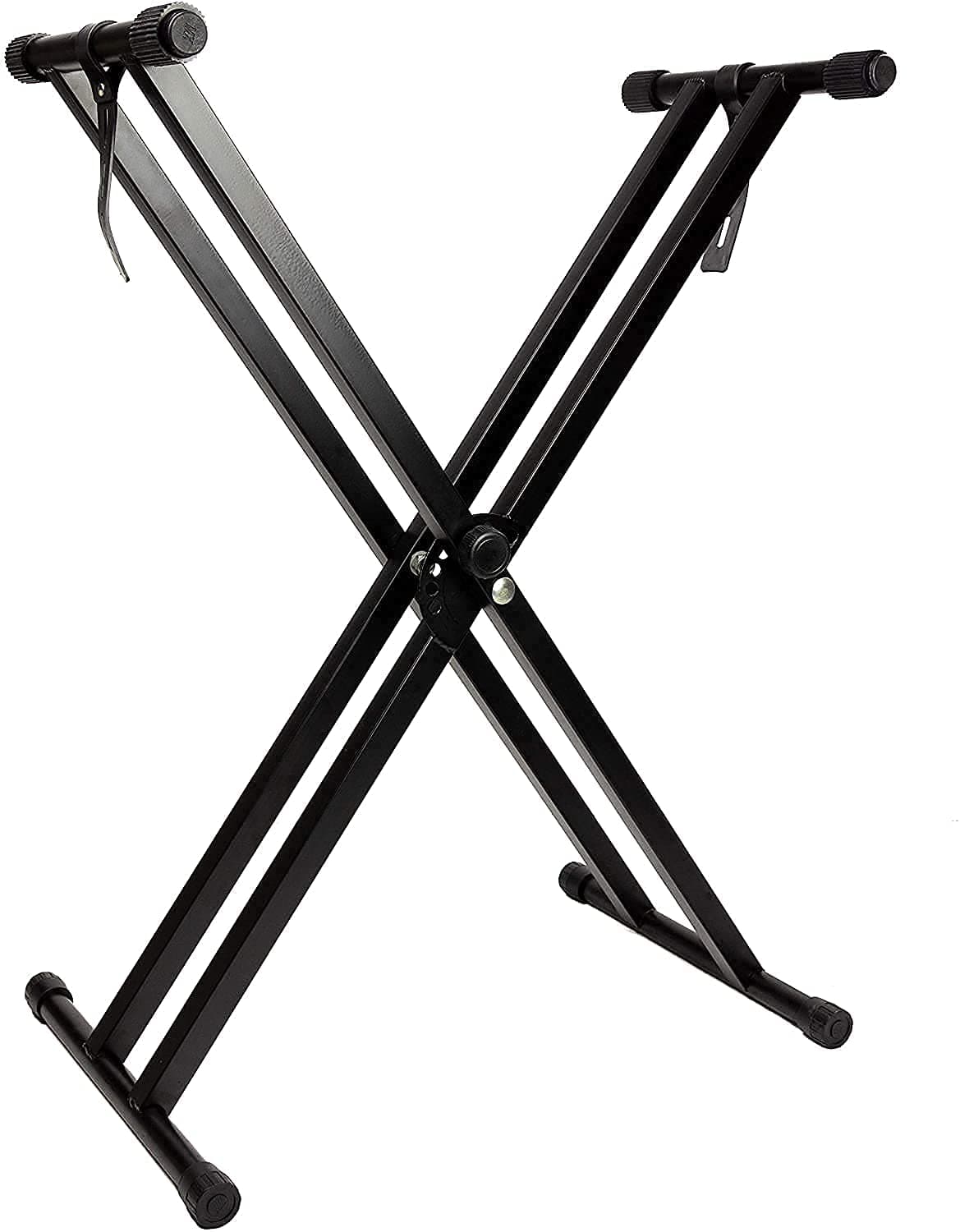 Kadence NK13-2KG Jamming Series Double-X Keyboard Stand | Heavy-Duty Frame & Secure Locking Clutch | Dual-Braced X Design | Ideal for Jam Sessions & Practice | Matte Black Finish