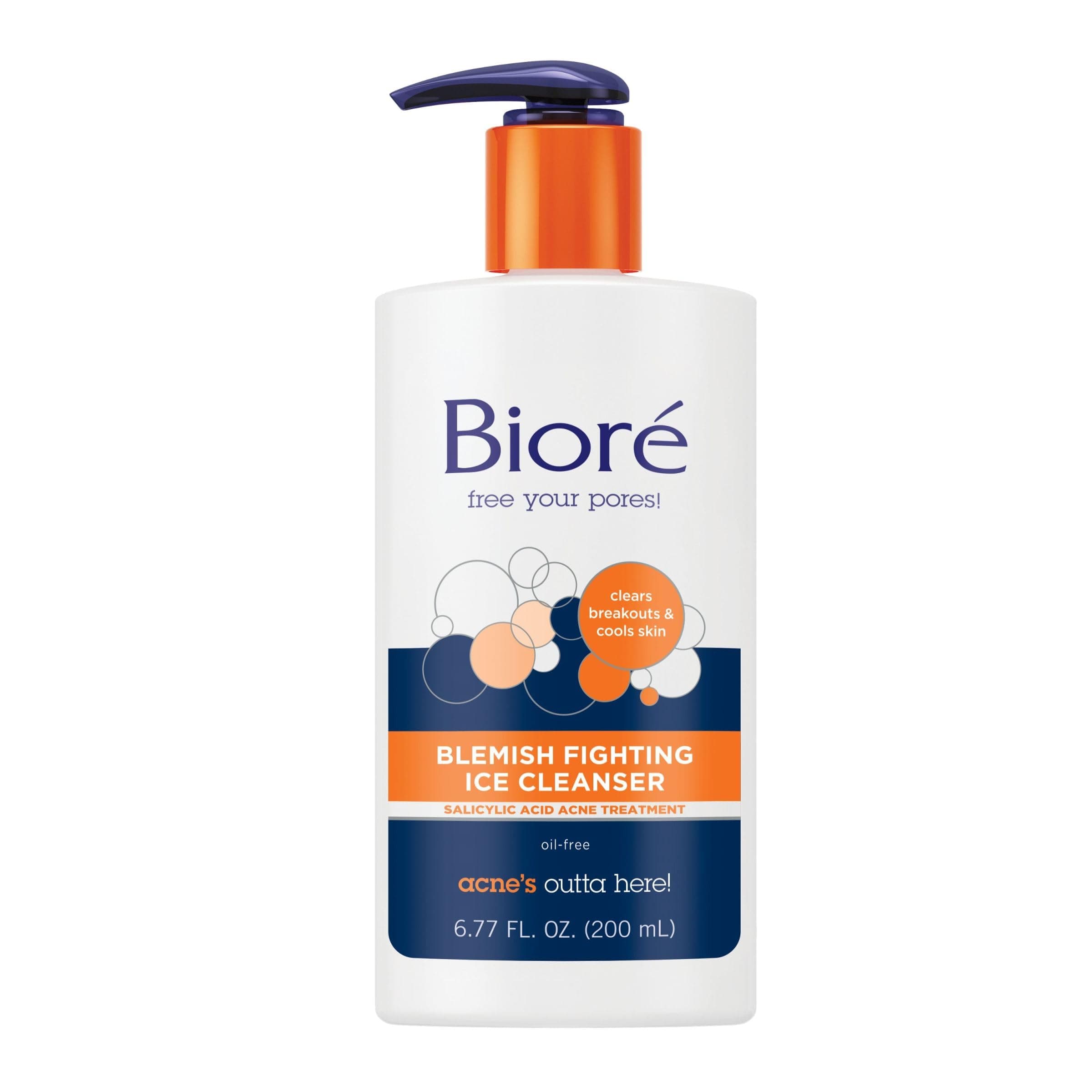 Biore Blemish Fighting Ice Cleanser, 6. 77 Ounce