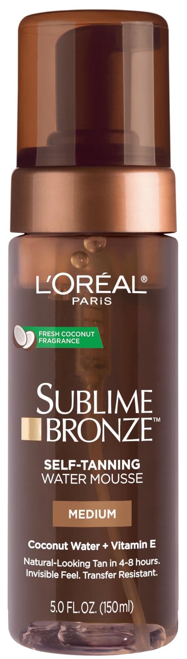 L27Oreal Paris L'Oreal Paris Skin Care Sublime Bronze Hydrating Self-Tanning Water Mousse, 5 Fluid Ounce