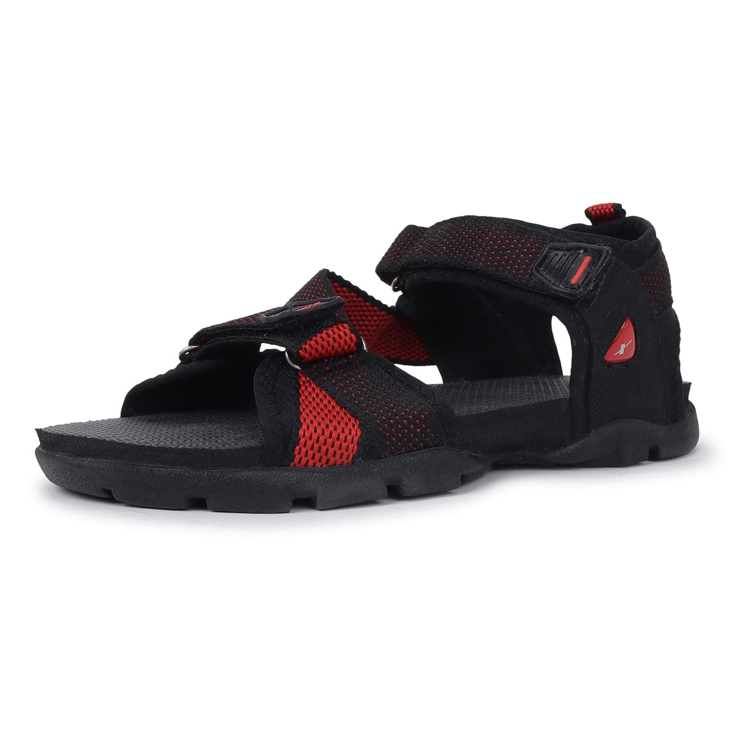 SPARX mens SS 105 | Latest, Daily Use, Stylish Floaters | Red Sport Sandal - 9 UK (SS 105)