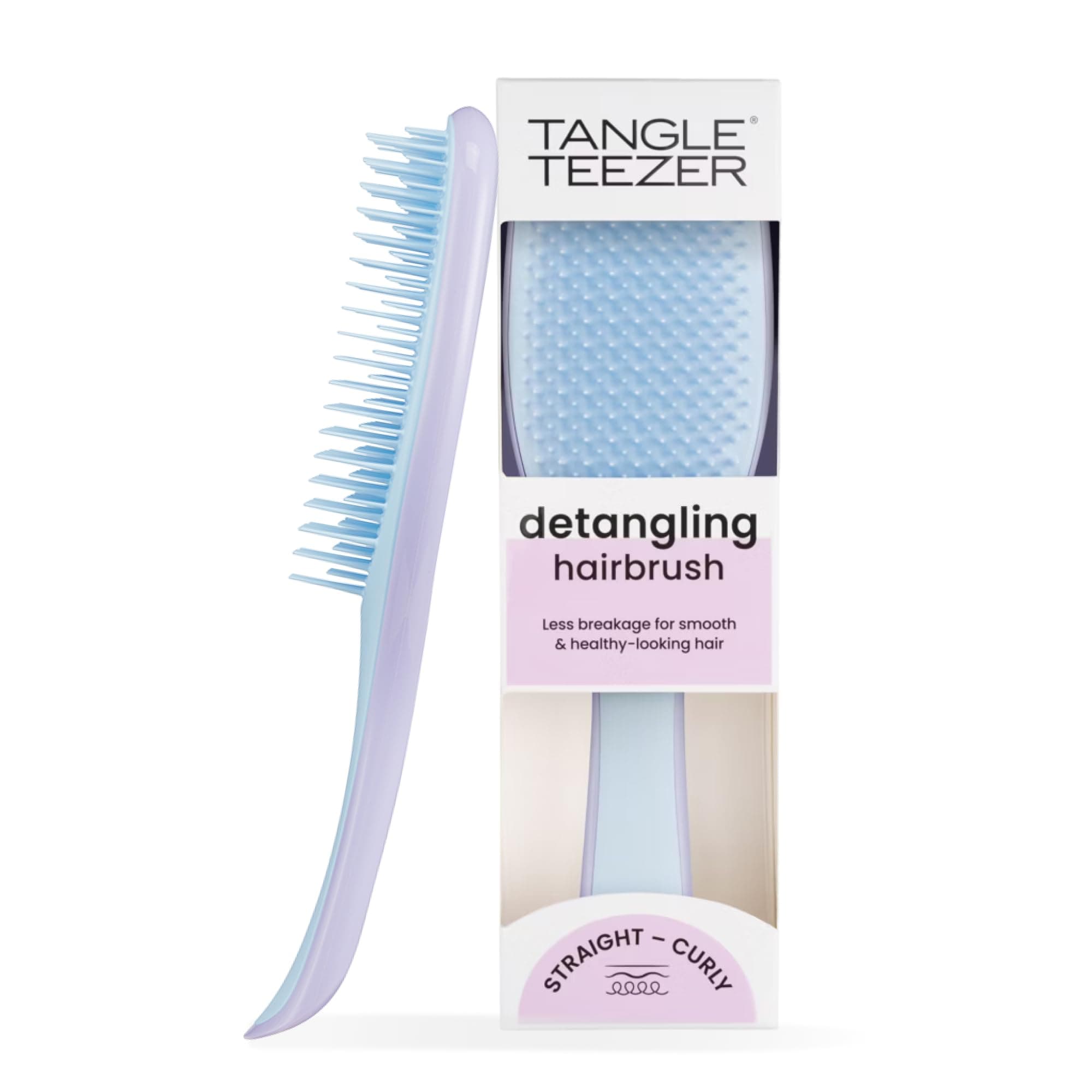 Tangle Teezer The Large Wet Detangler Hairbrush - Navy Blue
