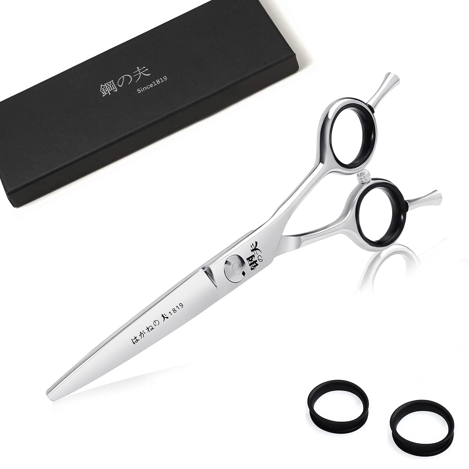 Professional Hair Scissors -VERY SHARP- Barber Hair Cutting Scissors 6.0-inch Razor Edge Hair Cutting Shears for Salon - Made from Stainless Steel with Fine Adjustment Screw